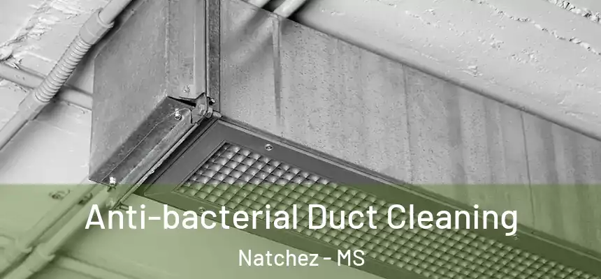 Anti-bacterial Duct Cleaning Natchez - MS