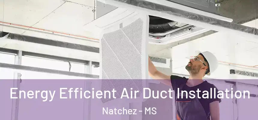 Energy Efficient Air Duct Installation Natchez - MS