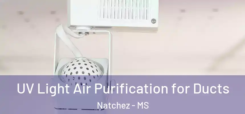  UV Light Air Purification for Ducts Natchez - MS